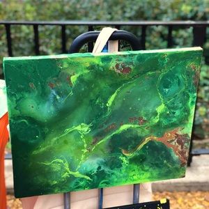 Green Aura Painting